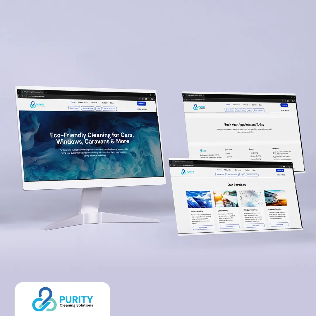 Purity Cleaning Solutions Ltd. — Mobile View